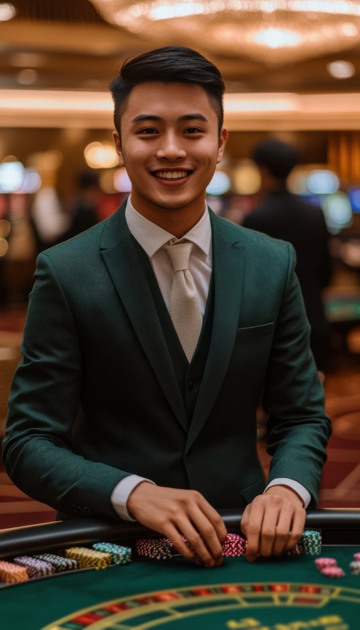 dealer blackjack live jawaraliga menampilkan kartu dan tata letak meja permainan